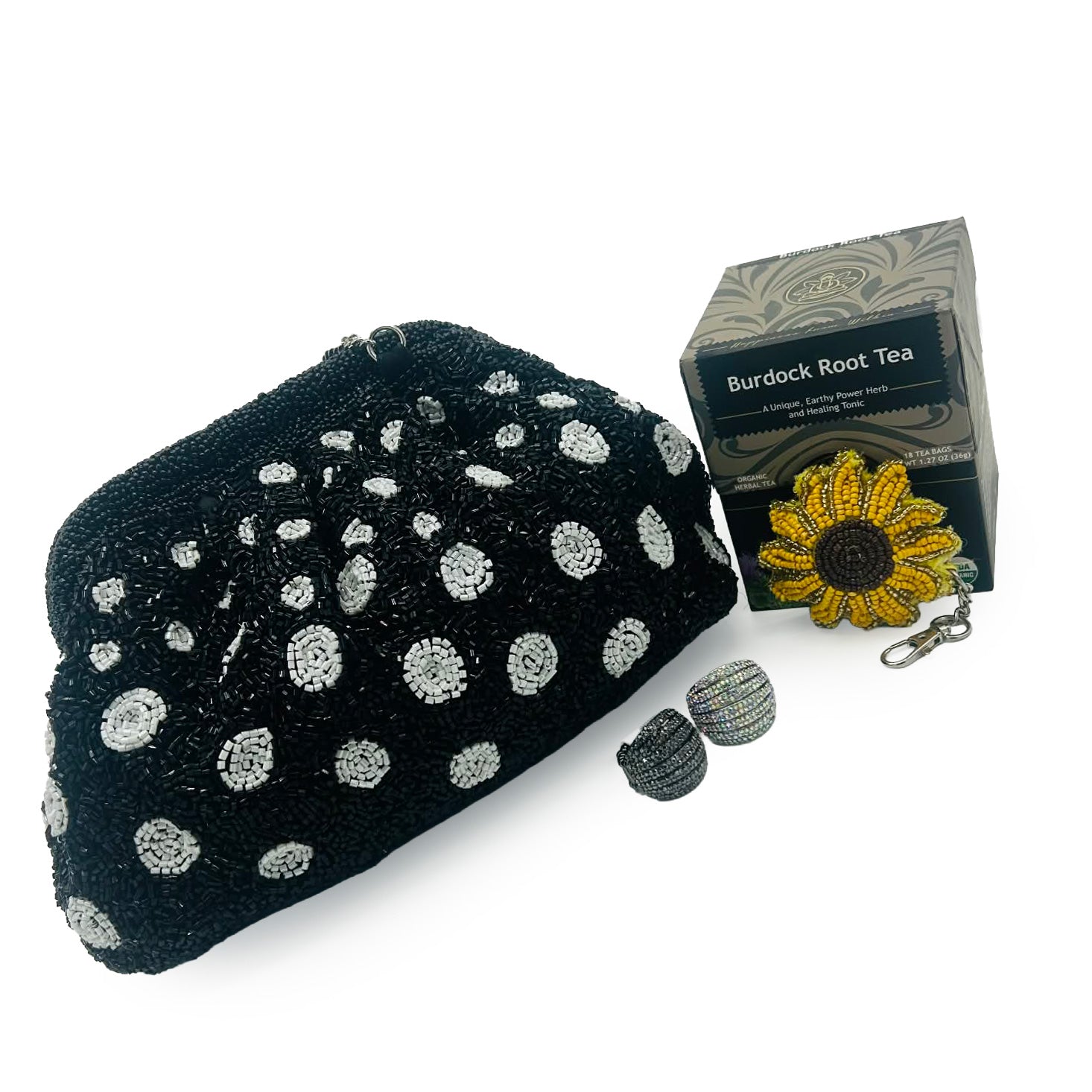Vintage Cinched Pouch