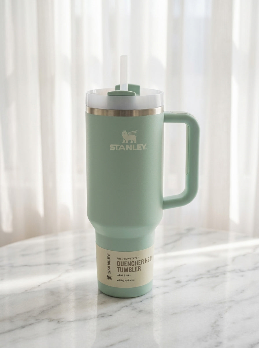 Fitness/Health - Seafoam Tumbler