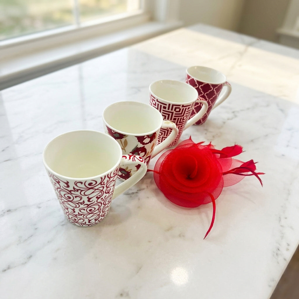 Teacups- Set of 4