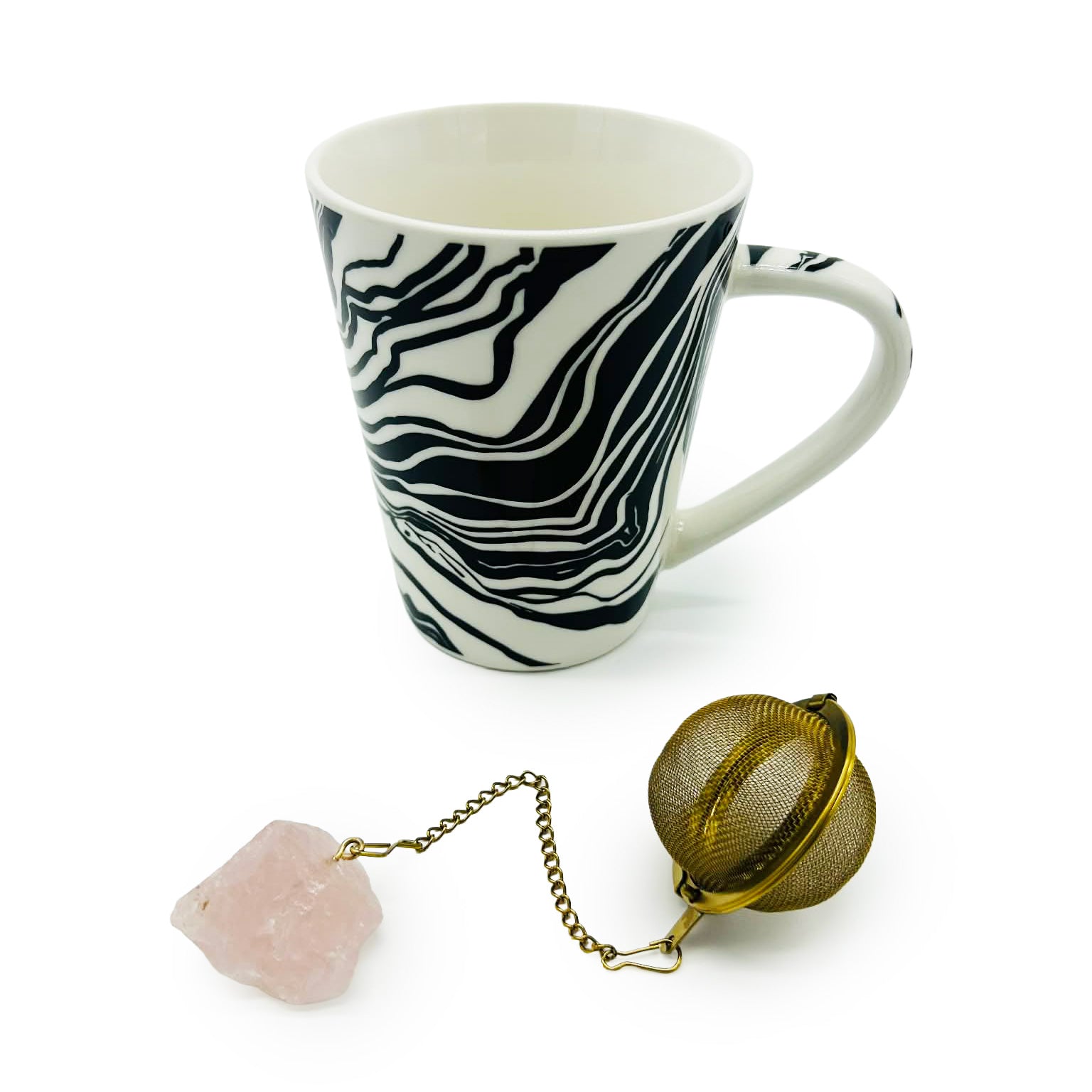 Coffee| Teacups - Set of 5 - Blessed with the pink cross