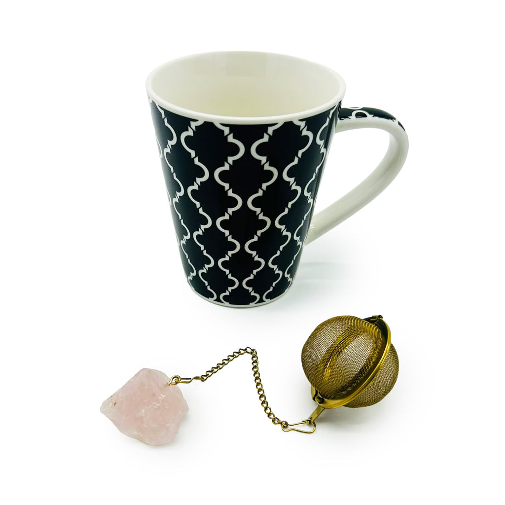 Coffee| Teacups - Set of 5 - Blessed with the pink cross