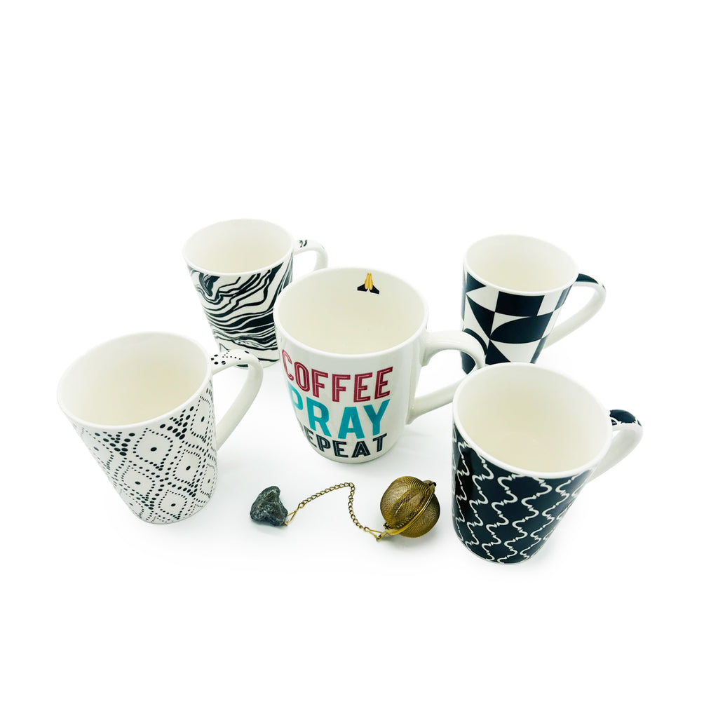 Coffee | Teacups - Single Cup - Coffee. Pray. Repeat.- SOLD OUT