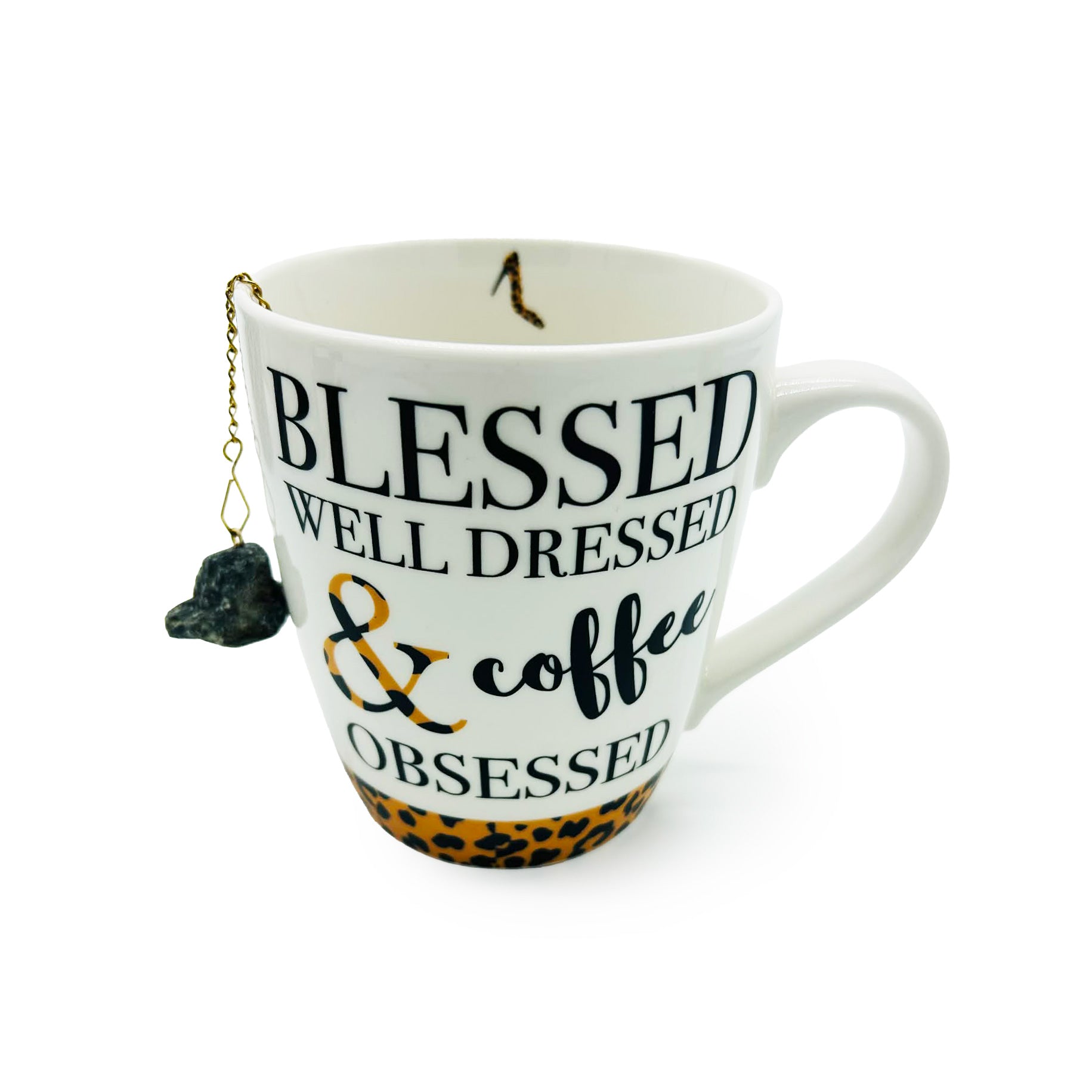 Coffee| Teacups - Set of 5 - Blessed, well dressed & coffee obsessed