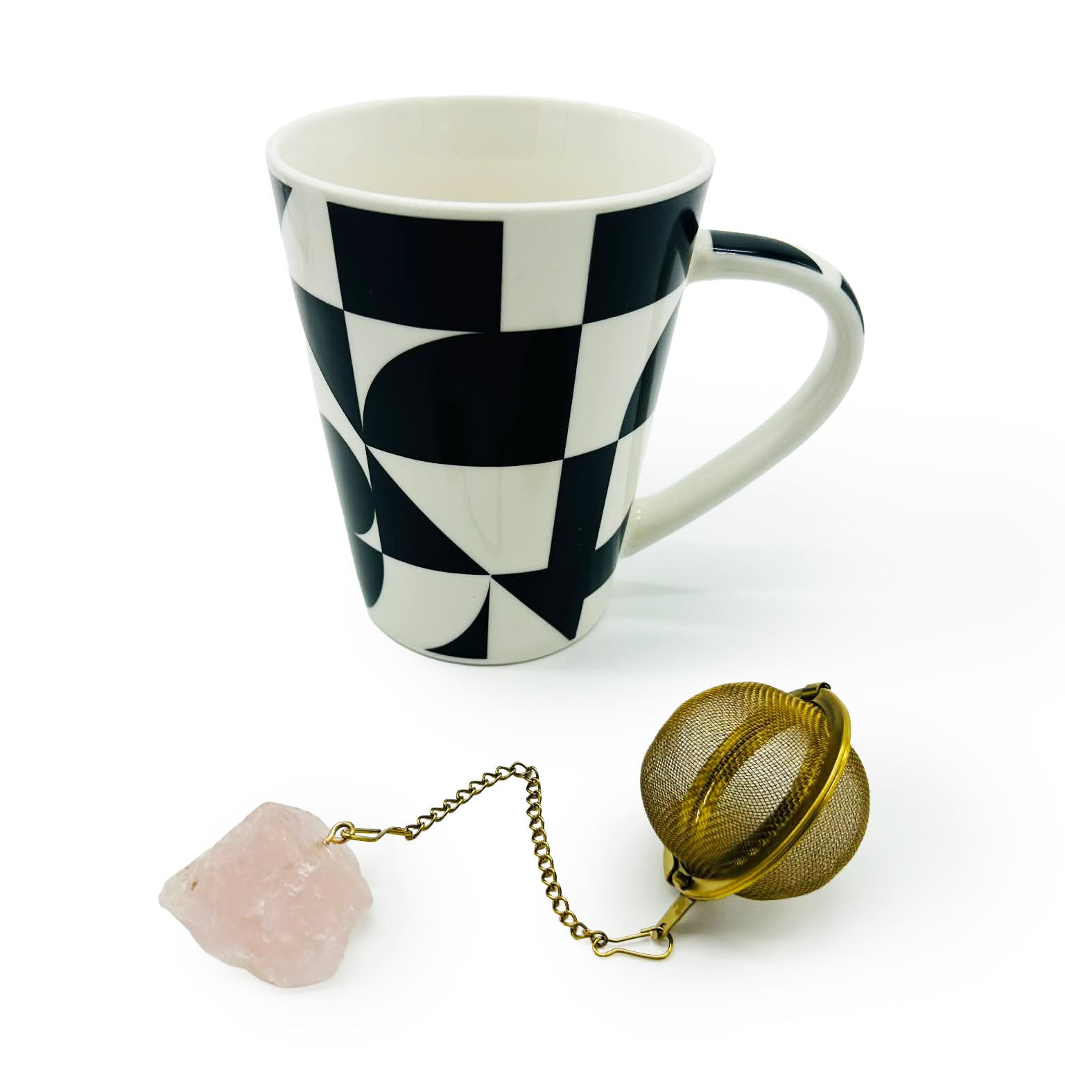 Coffee| Teacups - Set of 5 - Blessed with the pink cross
