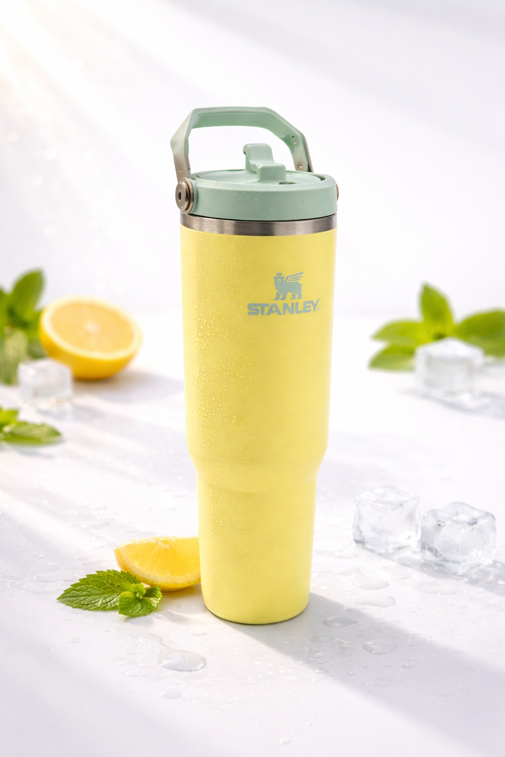 Fitness/Health - Yellow Tumbler